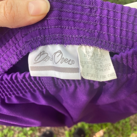 Vintage Levi’s bend over pants purple elastic high waist - Picture 4 of 5
